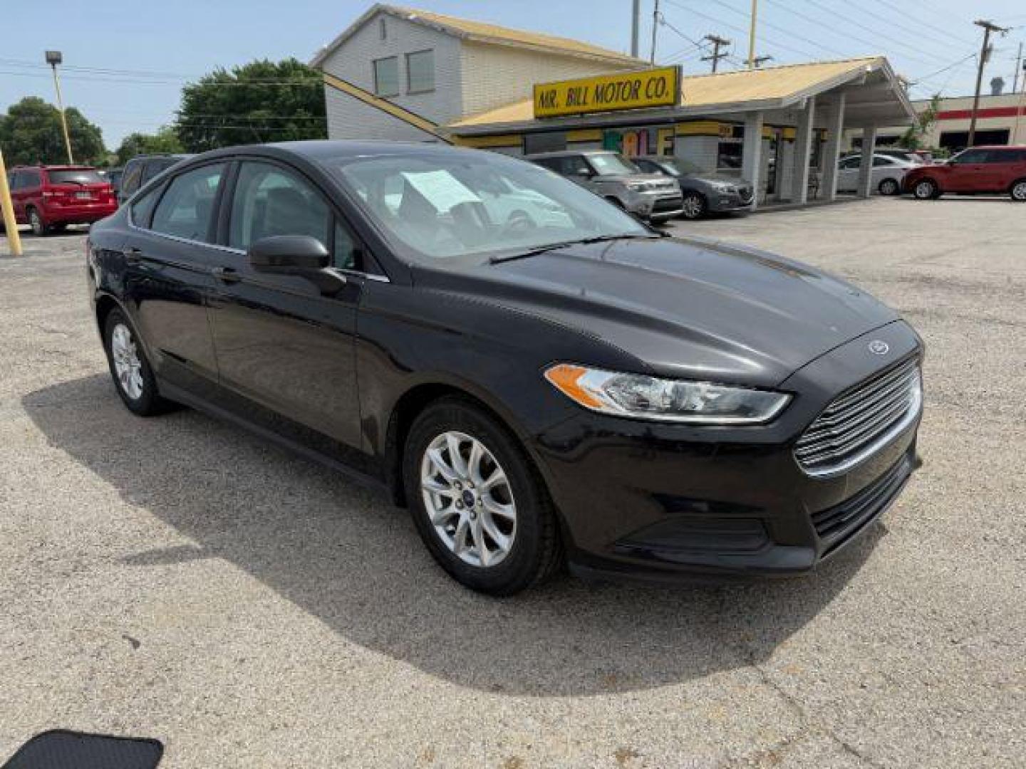 2015 BLACK Ford Fusion S (3FA6P0G78FR) with an Duratec 2.5L I-4 DOHC engine, located at 2715 W Pioneer Pkwy, Arlington, TX, 76013, (817) 265-9009, 32.710262, -97.153236 - Photo#5