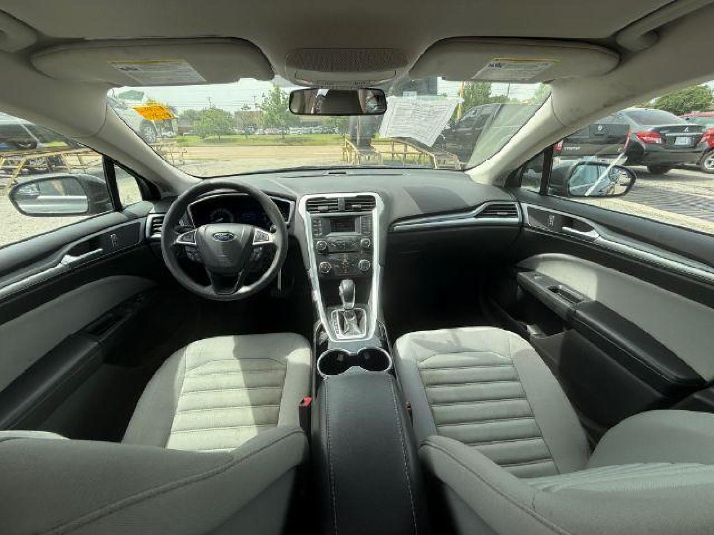 2015 BLACK Ford Fusion S (3FA6P0G78FR) with an Duratec 2.5L I-4 DOHC engine, located at 2715 W Pioneer Pkwy, Arlington, TX, 76013, (817) 265-9009, 32.710262, -97.153236 - Photo#13