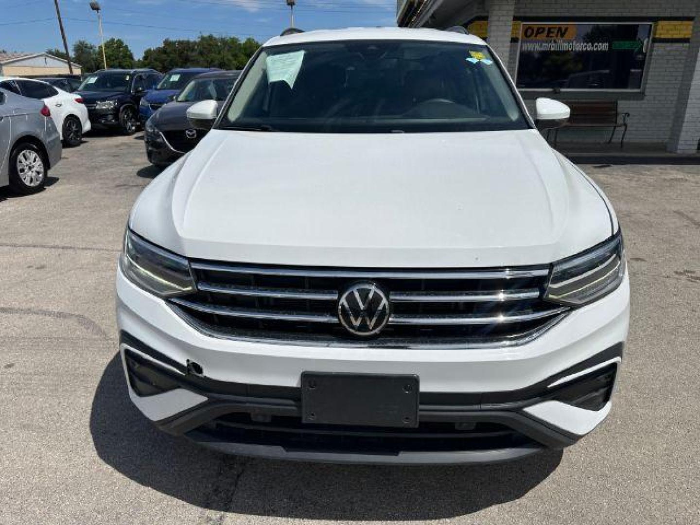 2022 WHITE Volkswagen Tiguan 2.0T S (3VV1B7AX5NM) with an 2L I-4 gasoline direct injection engine, located at 2715 W Pioneer Pkwy, Arlington, TX, 76013, (817) 265-9009, 32.710262, -97.153236 - Photo#4