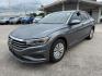 2019 GRAY Volkswagen Jetta 1.4T S | 1.4T SE | 1.4T R-Line (3VWCB7BU5KM) with an 1.4L I-4 gasoline direct injection engine, located at 2715 W Pioneer Pkwy, Arlington, TX, 76013, (817) 265-9009, 32.710262, -97.153236 - Photo#3
