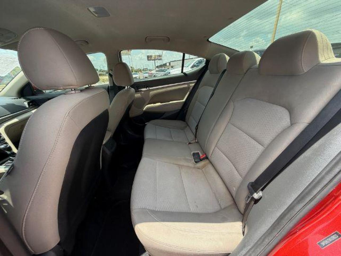 2019 RED Hyundai Elantra SEL (5NPD84LFXKH) with an Nu 2L I-4 DOHC engine, located at 2715 W Pioneer Pkwy, Arlington, TX, 76013, (817) 265-9009, 32.710262, -97.153236 - Photo#11