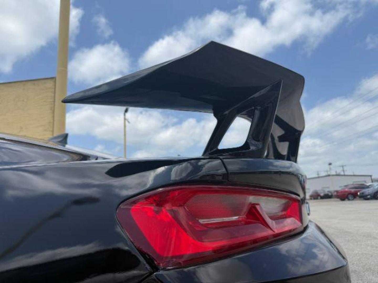 2018 BLACK Chevrolet Camaro 1LT (1G1FB1RX2J0) with an 2L I-4 gasoline direct injection engine, located at 2715 W Pioneer Pkwy, Arlington, TX, 76013, (817) 265-9009, 32.710262, -97.153236 - Photo#9