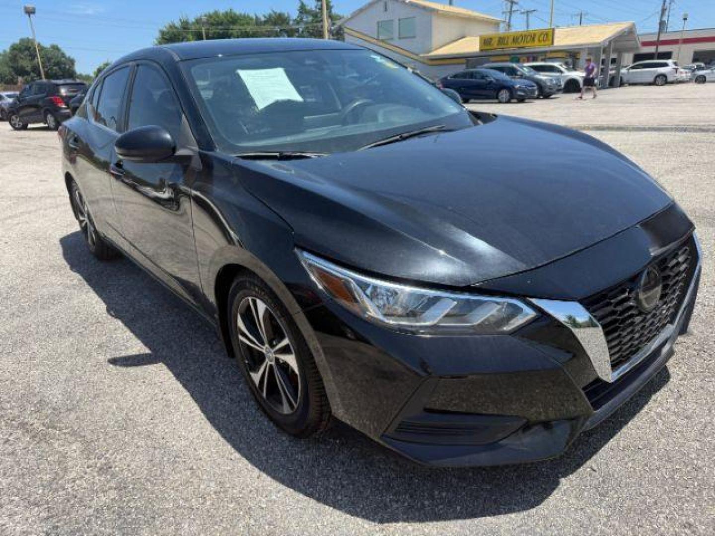 2020 BLACK Nissan Sentra SV Xtronic CVT (3N1AB8CV8LY) with an 2L I-4 gasoline direct injection engine, located at 2715 W Pioneer Pkwy, Arlington, TX, 76013, (817) 265-9009, 32.710262, -97.153236 - Photo#5