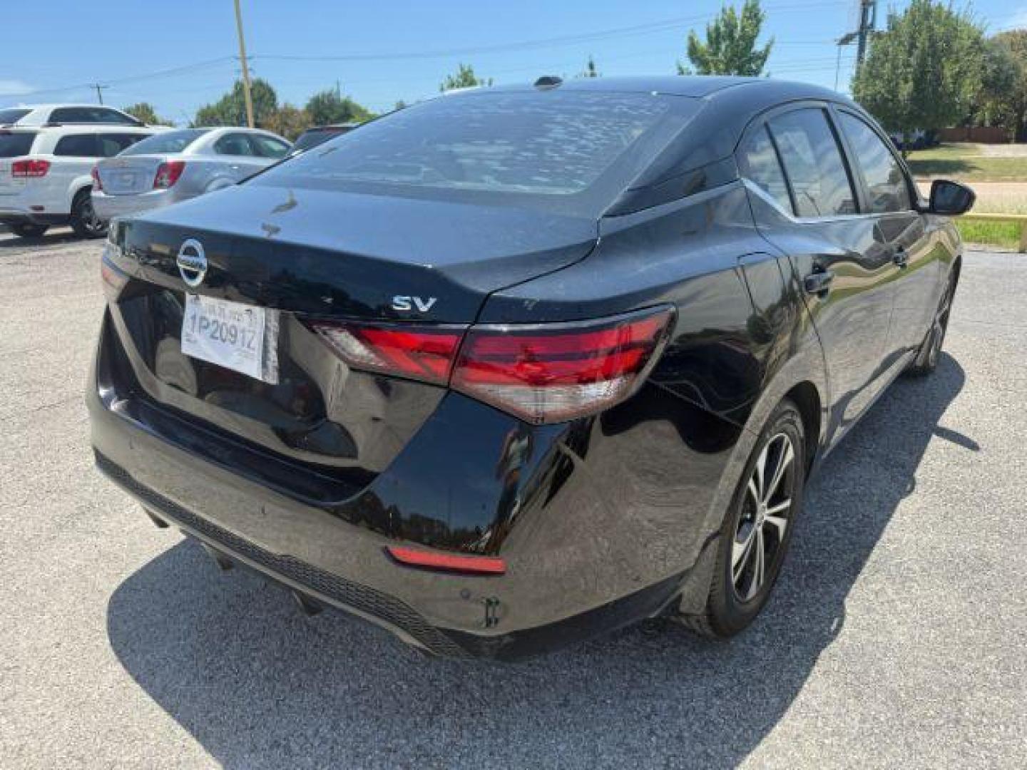 2020 BLACK Nissan Sentra SV Xtronic CVT (3N1AB8CV8LY) with an 2L I-4 gasoline direct injection engine, located at 2715 W Pioneer Pkwy, Arlington, TX, 76013, (817) 265-9009, 32.710262, -97.153236 - Photo#6