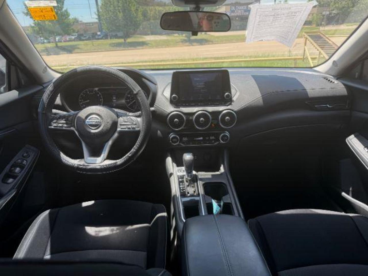 2020 BLACK Nissan Sentra SV Xtronic CVT (3N1AB8CV8LY) with an 2L I-4 gasoline direct injection engine, located at 2715 W Pioneer Pkwy, Arlington, TX, 76013, (817) 265-9009, 32.710262, -97.153236 - Photo#12