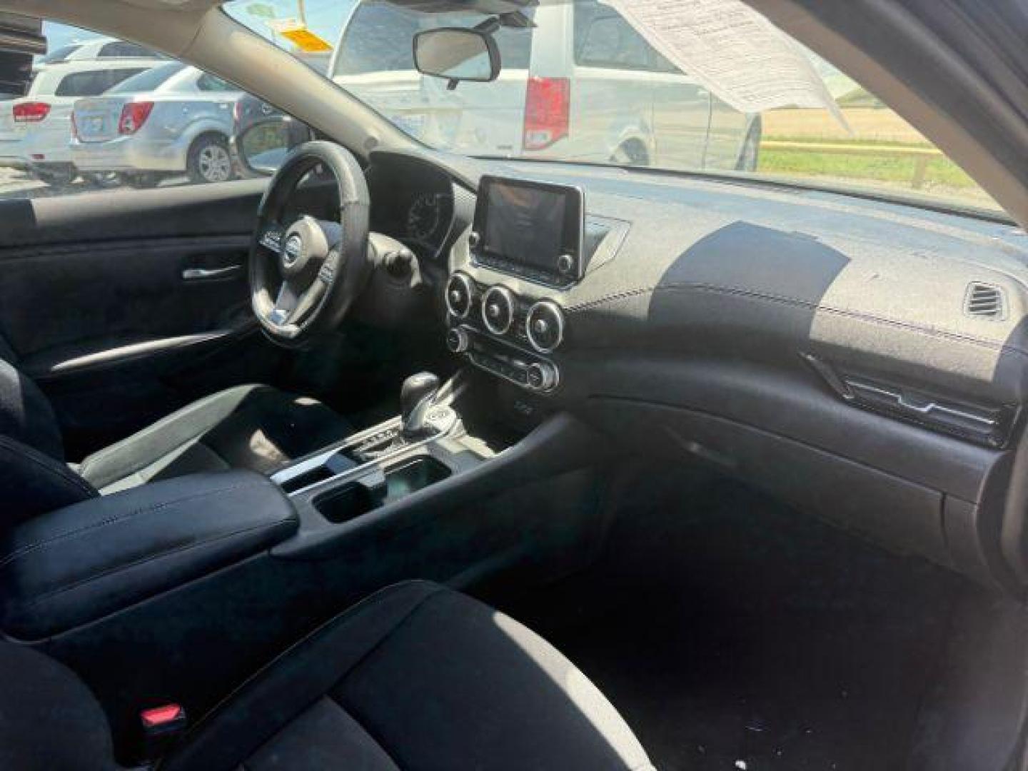 2020 BLACK Nissan Sentra SV Xtronic CVT (3N1AB8CV8LY) with an 2L I-4 gasoline direct injection engine, located at 2715 W Pioneer Pkwy, Arlington, TX, 76013, (817) 265-9009, 32.710262, -97.153236 - Photo#14