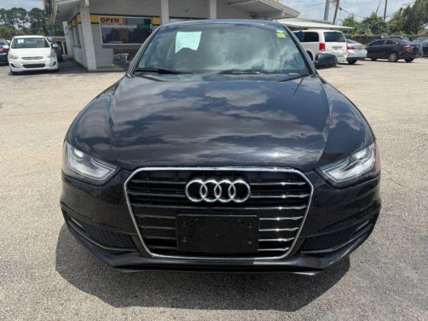 2014 BLACK Audi A4 2.0T Premium (WAUFFAFL6EN) with an 2L I-4 gasoline direct injection engine, located at 2715 W Pioneer Pkwy, Arlington, TX, 76013, (817) 265-9009, 32.710262, -97.153236 - Photo#4