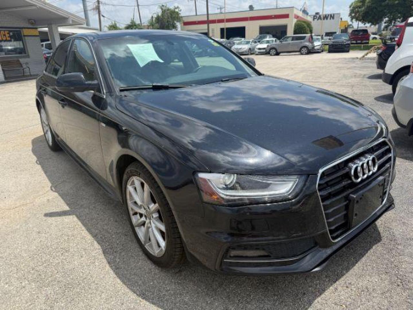 2014 BLACK Audi A4 2.0T Premium (WAUFFAFL6EN) with an 2L I-4 gasoline direct injection engine, located at 2715 W Pioneer Pkwy, Arlington, TX, 76013, (817) 265-9009, 32.710262, -97.153236 - Photo#5