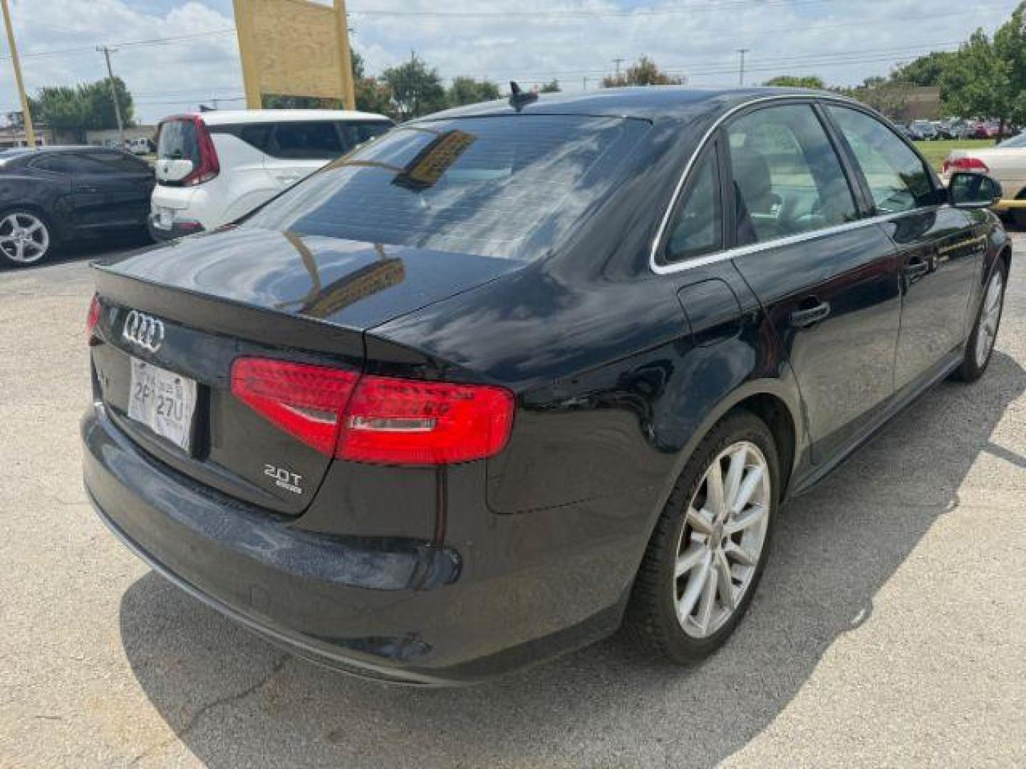2014 BLACK Audi A4 2.0T Premium (WAUFFAFL6EN) with an 2L I-4 gasoline direct injection engine, located at 2715 W Pioneer Pkwy, Arlington, TX, 76013, (817) 265-9009, 32.710262, -97.153236 - Photo#6