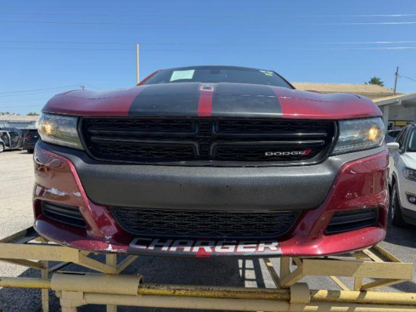 2020 RED Dodge Charger SXT RWD (2C3CDXBG1LH) with an Pentastar 3.6L V-6 DOHC engine, located at 2715 W Pioneer Pkwy, Arlington, TX, 76013, (817) 265-9009, 32.710262, -97.153236 - Photo#4