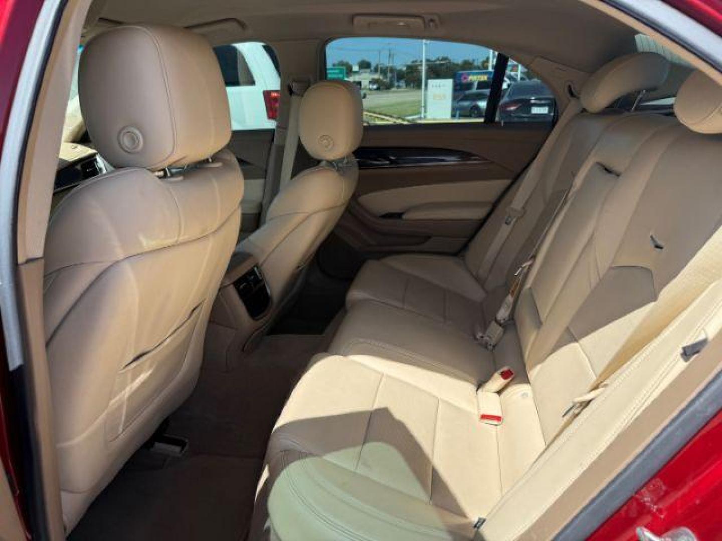 2015 RED Cadillac CTS Luxury (1G6AR5S32F0) with an 3.6L V-6 gasoline direct injection engine, located at 2715 W Pioneer Pkwy, Arlington, TX, 76013, (817) 265-9009, 32.710262, -97.153236 - Photo#10