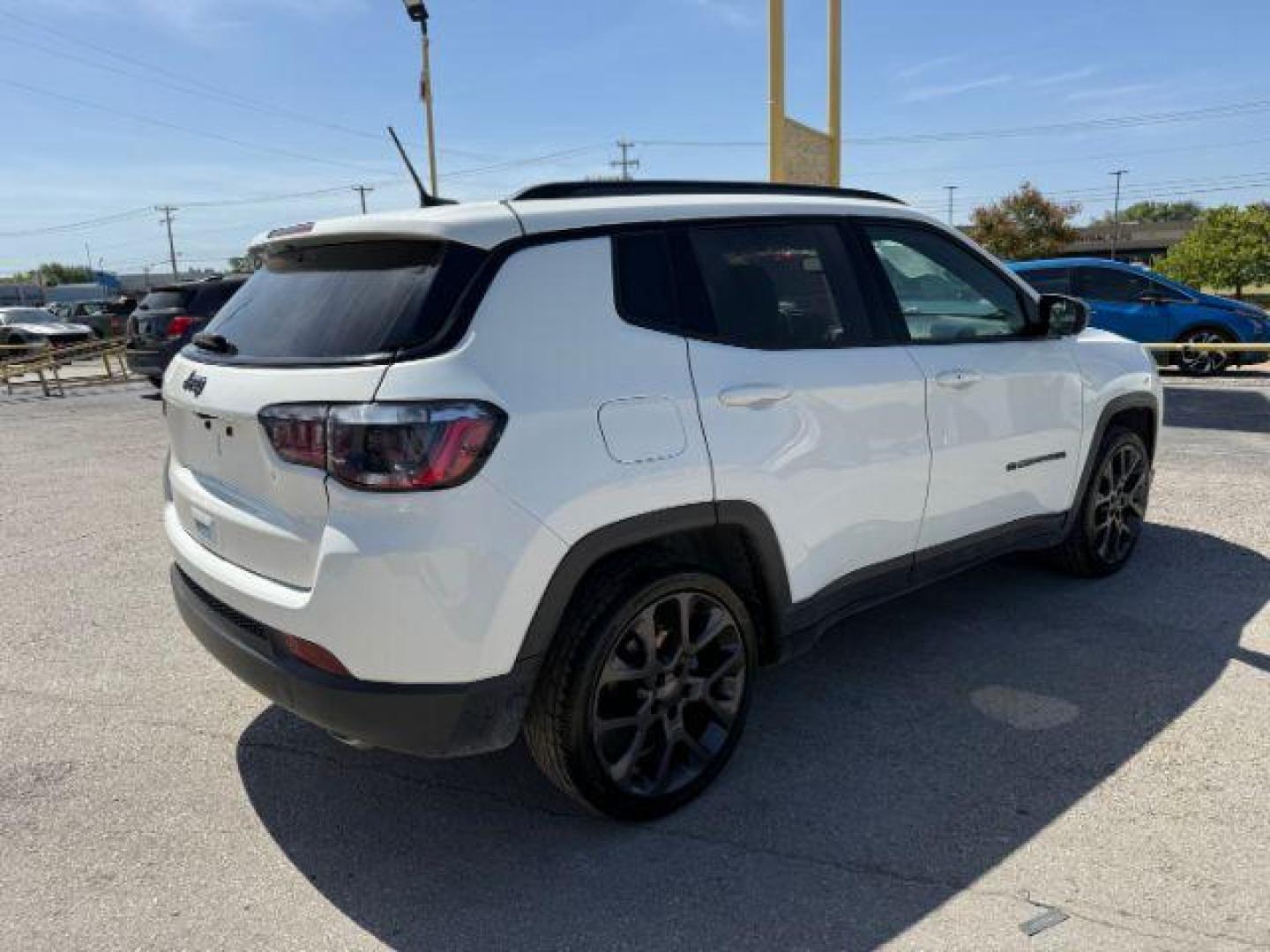 2021 WHITE Jeep Compass 80th Anniversary FWD (3C4NJCEBXMT) with an 2.4L I-4 variable valve control engine, located at 2715 W Pioneer Pkwy, Arlington, TX, 76013, (817) 265-9009, 32.710262, -97.153236 - Photo#7