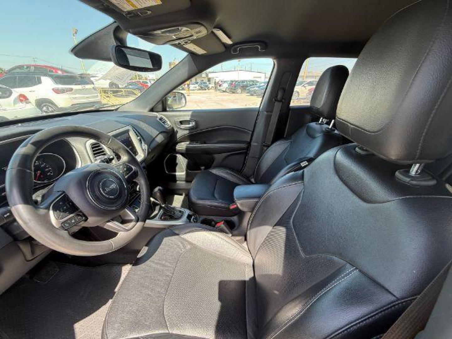 2021 WHITE Jeep Compass 80th Anniversary FWD (3C4NJCEBXMT) with an 2.4L I-4 variable valve control engine, located at 2715 W Pioneer Pkwy, Arlington, TX, 76013, (817) 265-9009, 32.710262, -97.153236 - Photo#14