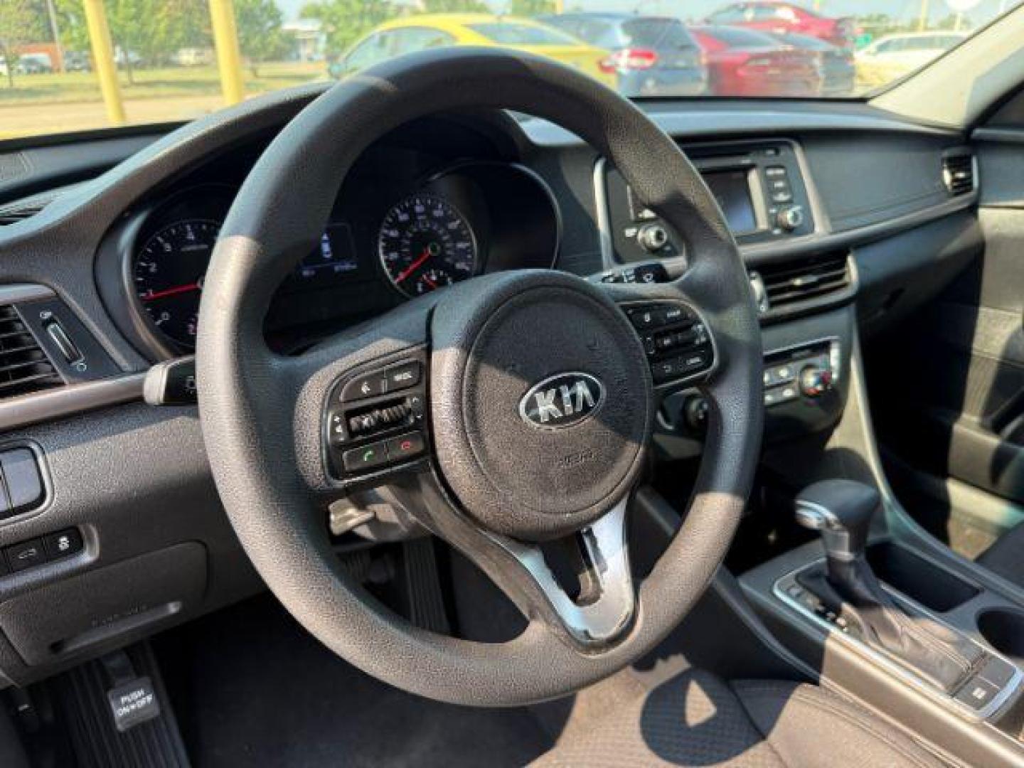 2016 GRAY Kia Optima LX (5XXGT4L31GG) with an Theta II 2.4L I-4 gasoline direct injection engine, located at 2715 W Pioneer Pkwy, Arlington, TX, 76013, (817) 265-9009, 32.710262, -97.153236 - Photo#15