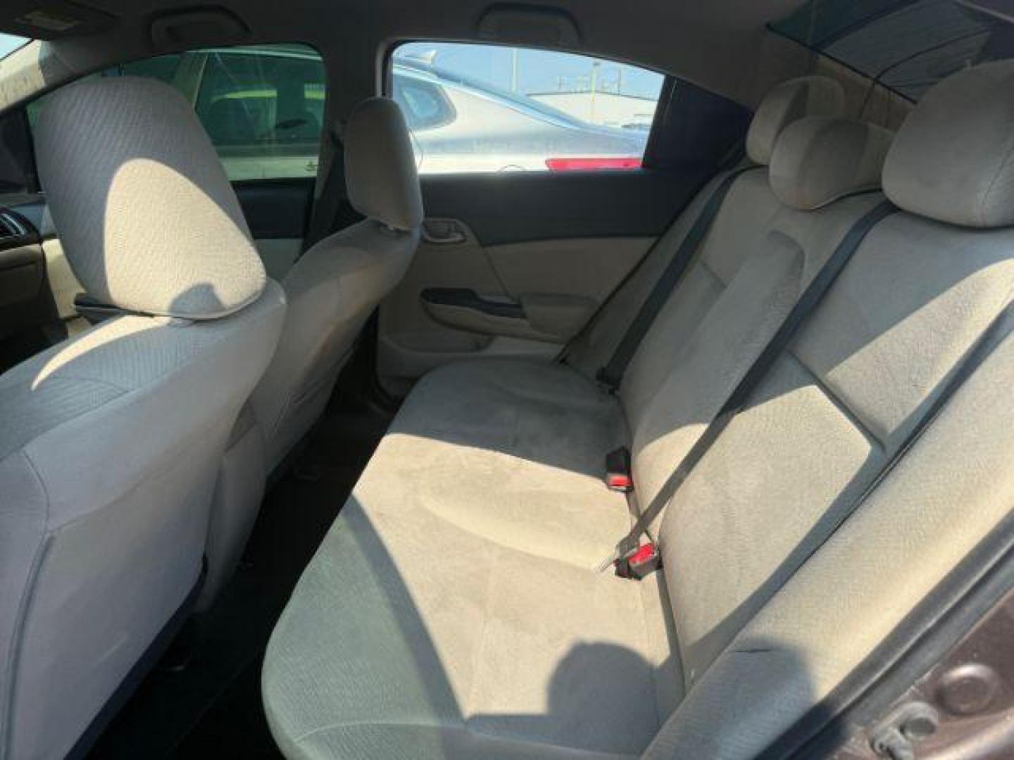 2013 BROWN Honda Civic LX (2HGFB2F55DH) with an 1.8L I-4 i-VTEC variable valve control engine, located at 2715 W Pioneer Pkwy, Arlington, TX, 76013, (817) 265-9009, 32.710262, -97.153236 - Photo#9