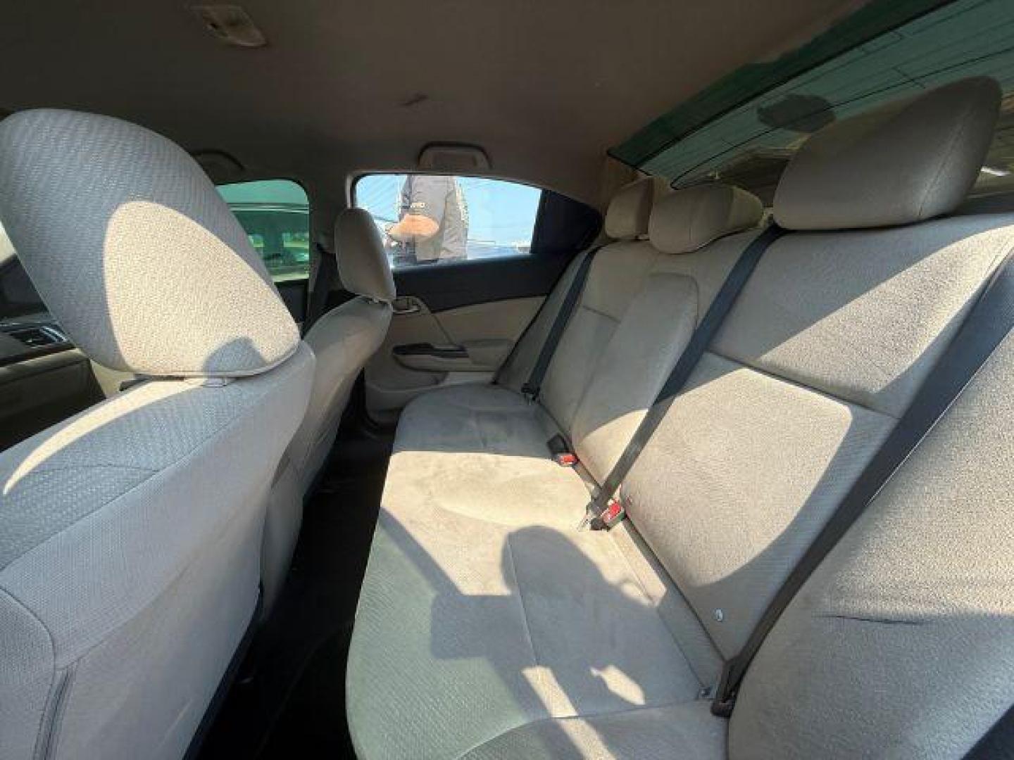2013 BROWN Honda Civic LX (2HGFB2F55DH) with an 1.8L I-4 i-VTEC variable valve control engine, located at 2715 W Pioneer Pkwy, Arlington, TX, 76013, (817) 265-9009, 32.710262, -97.153236 - Photo#10