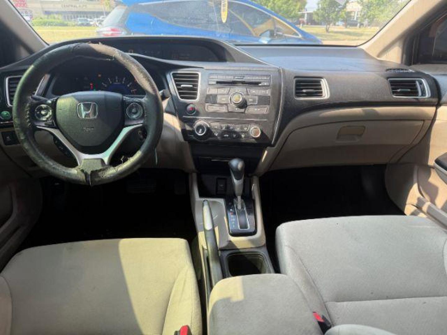 2013 BROWN Honda Civic LX (2HGFB2F55DH) with an 1.8L I-4 i-VTEC variable valve control engine, located at 2715 W Pioneer Pkwy, Arlington, TX, 76013, (817) 265-9009, 32.710262, -97.153236 - Photo#11