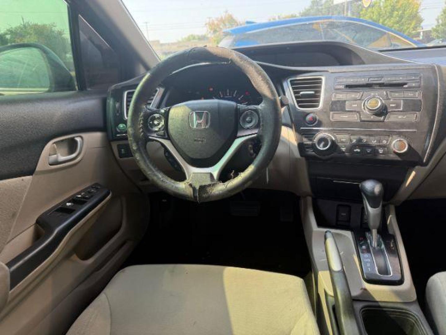 2013 BROWN Honda Civic LX (2HGFB2F55DH) with an 1.8L I-4 i-VTEC variable valve control engine, located at 2715 W Pioneer Pkwy, Arlington, TX, 76013, (817) 265-9009, 32.710262, -97.153236 - Photo#12