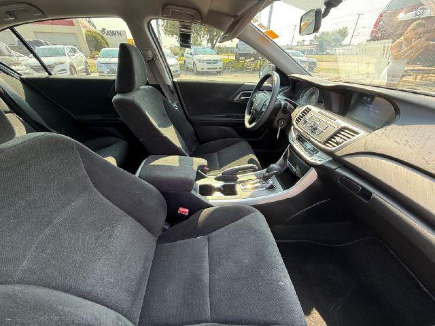 2013 SILVER Honda Accord LX (1HGCR2F35DA) with an 2.4L I-4 gasoline direct injection engine, located at 2715 W Pioneer Pkwy, Arlington, TX, 76013, (817) 265-9009, 32.710262, -97.153236 - Photo#11
