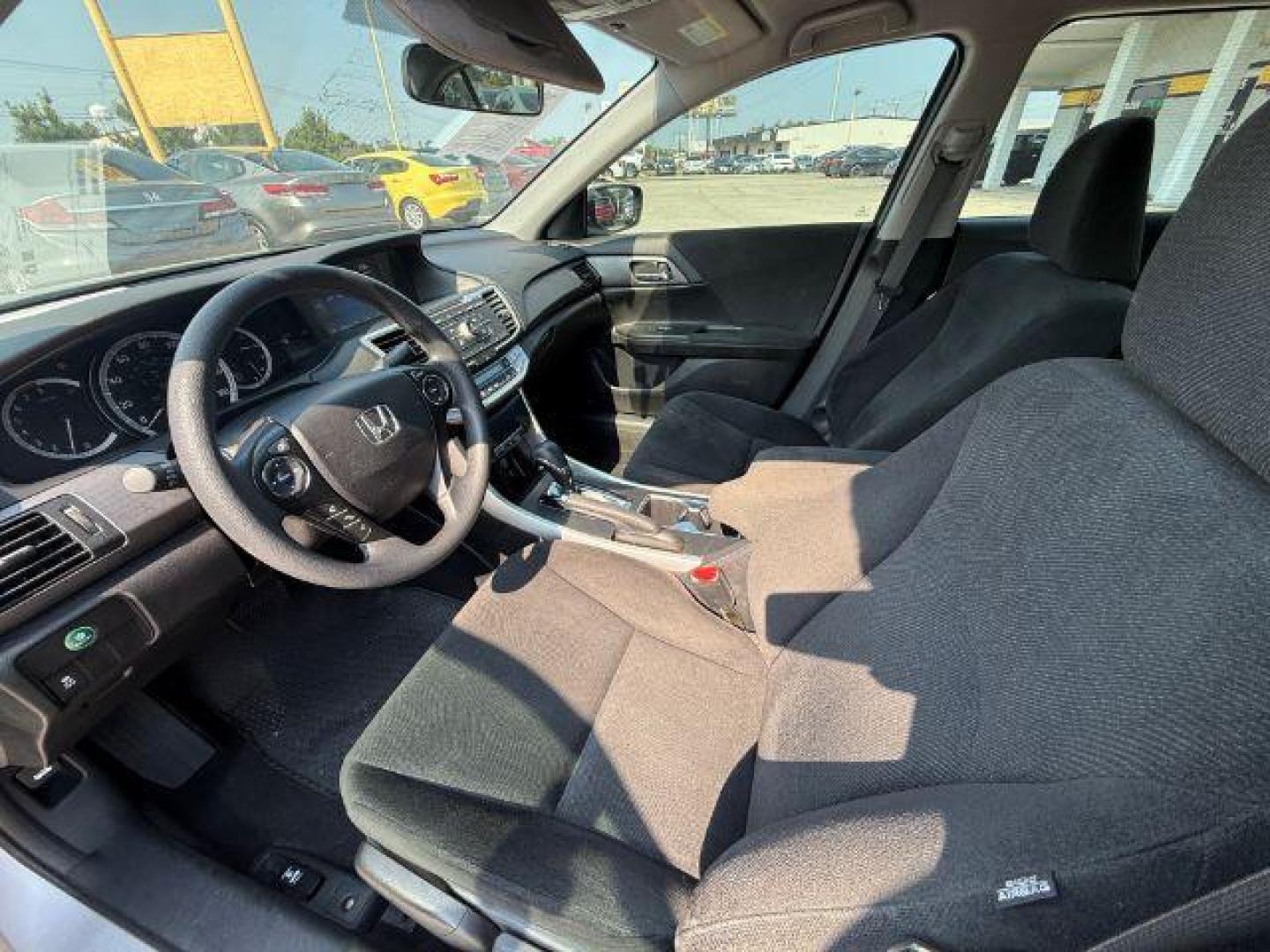 2013 SILVER Honda Accord LX (1HGCR2F35DA) with an 2.4L I-4 gasoline direct injection engine, located at 2715 W Pioneer Pkwy, Arlington, TX, 76013, (817) 265-9009, 32.710262, -97.153236 - Photo#14