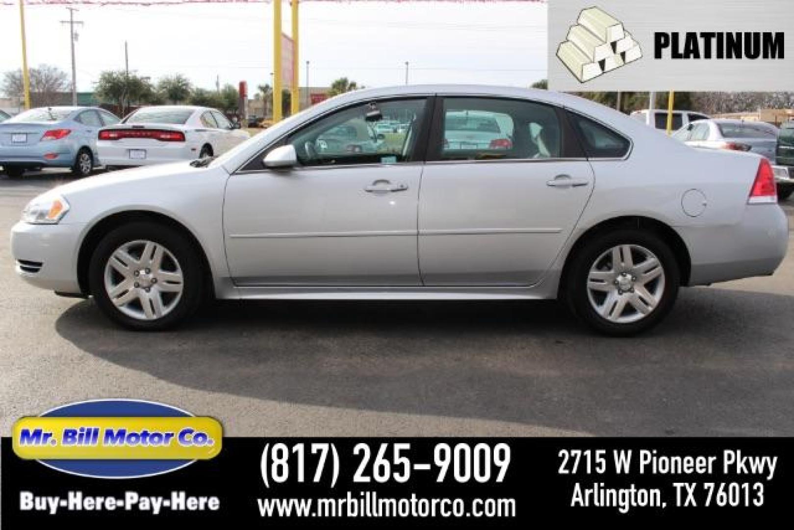 2009 SILVER Chevrolet Impala LS (2G1WB57K391) with an 3.5L V6 OHV 16V FFV engine, 4-Speed Automatic transmission, located at 2715 W Pioneer Pkwy, Arlington, TX, 76013, (817) 265-9009, 32.710262, -97.153236 - Photo#0