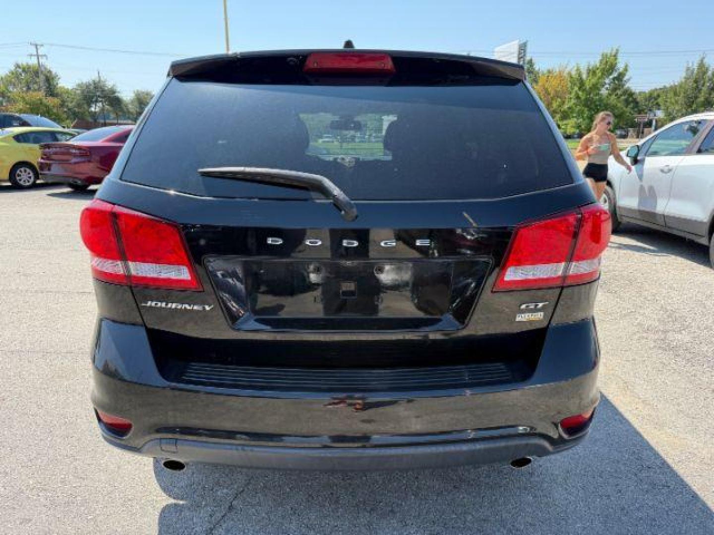 2018 BLACK Dodge Journey GT (3C4PDCEG9JT) with an 3.6L V6 DOHC 24V engine, 6-Speed Automatic transmission, located at 2715 W Pioneer Pkwy, Arlington, TX, 76013, (817) 265-9009, 32.710262, -97.153236 - Photo#8