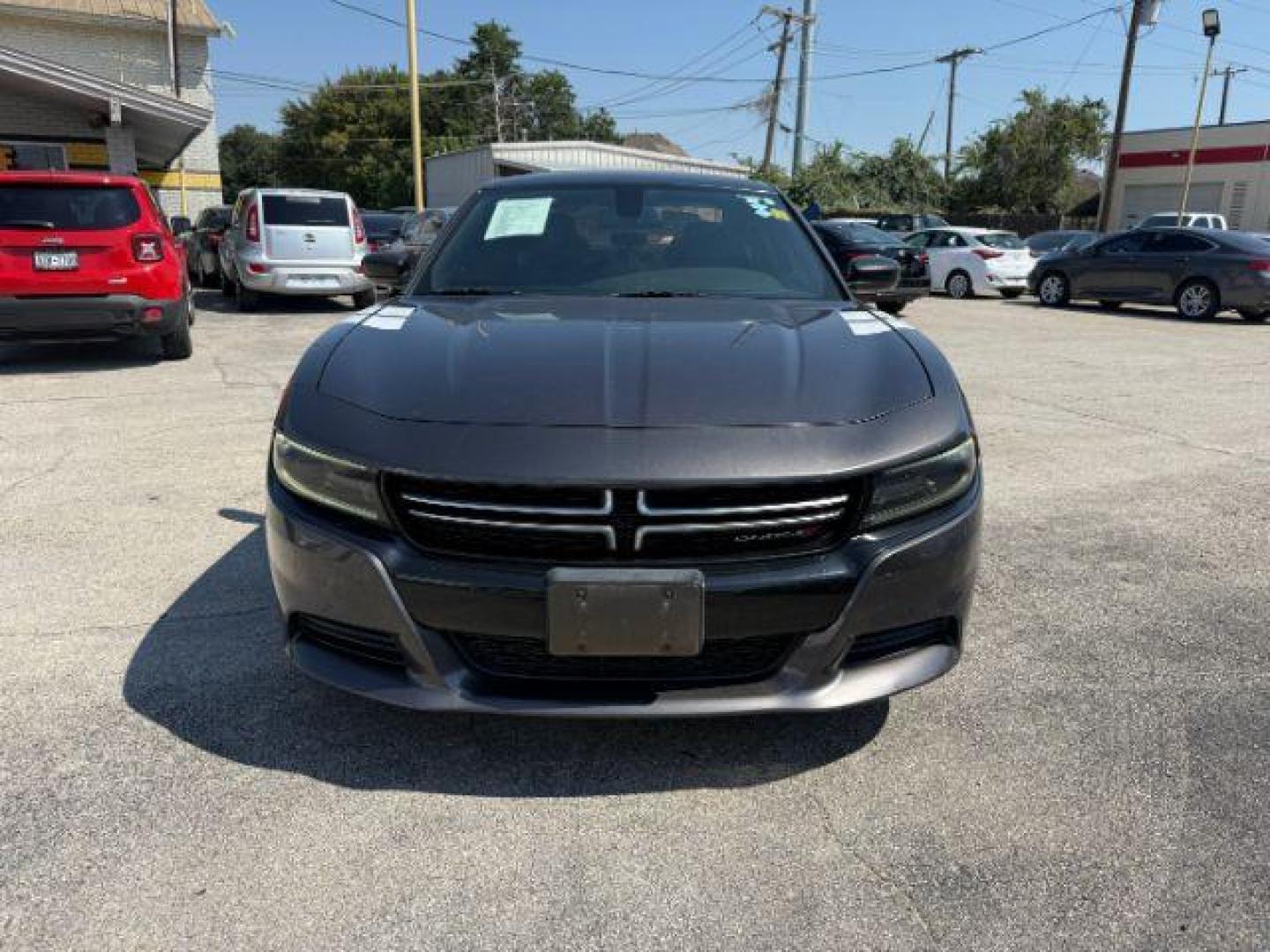 2017 GRAY Dodge Charger SE RWD (2C3CDXBG6HH) with an Pentastar 3.6L V-6 DOHC engine, located at 2715 W Pioneer Pkwy, Arlington, TX, 76013, (817) 265-9009, 32.710262, -97.153236 - Photo#4