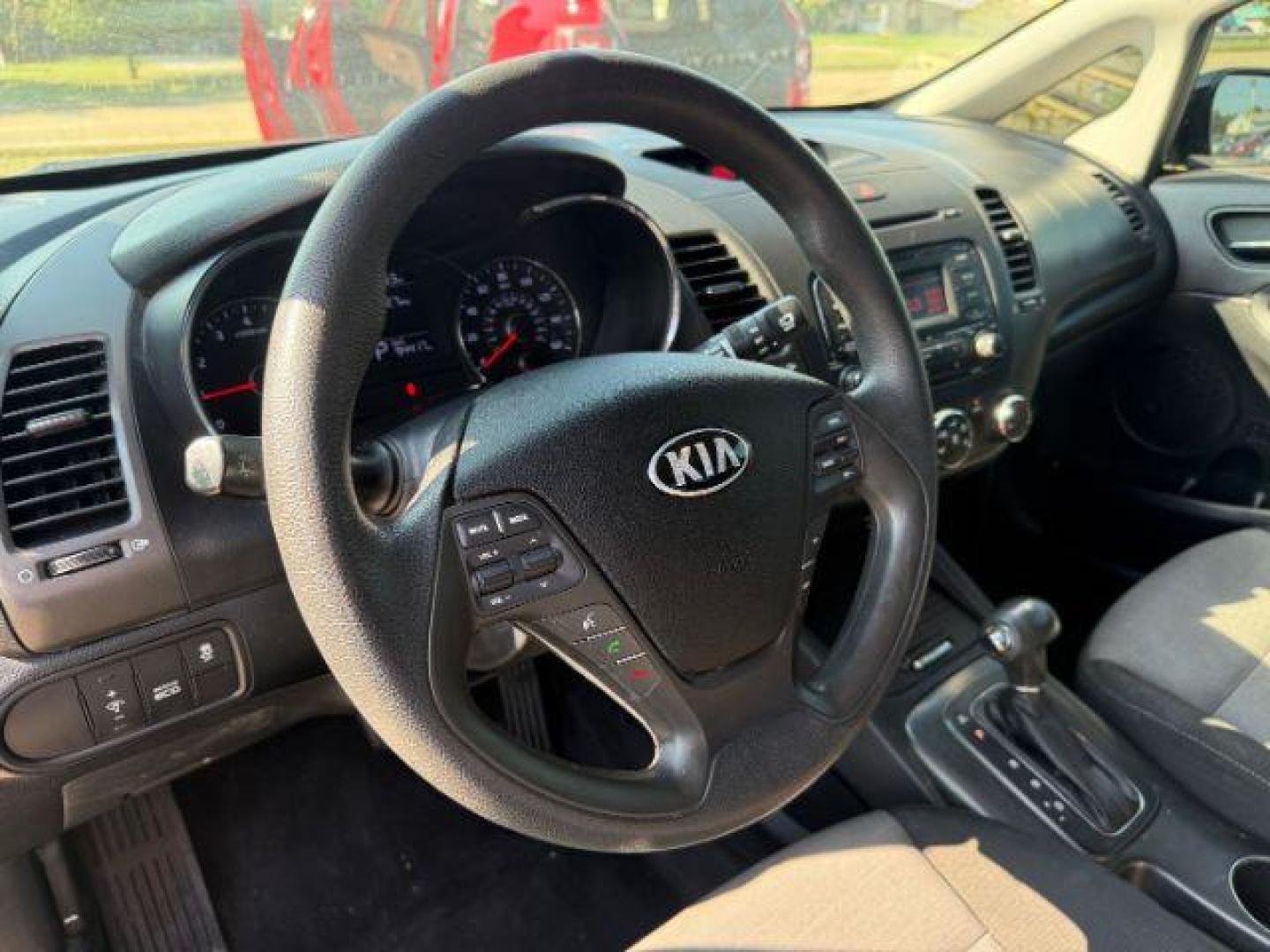 2016 BLACK Kia Forte LX (KNAFK5A89G5) with an 2L I-4 gasoline direct injection engine, located at 2715 W Pioneer Pkwy, Arlington, TX, 76013, (817) 265-9009, 32.710262, -97.153236 - Photo#15