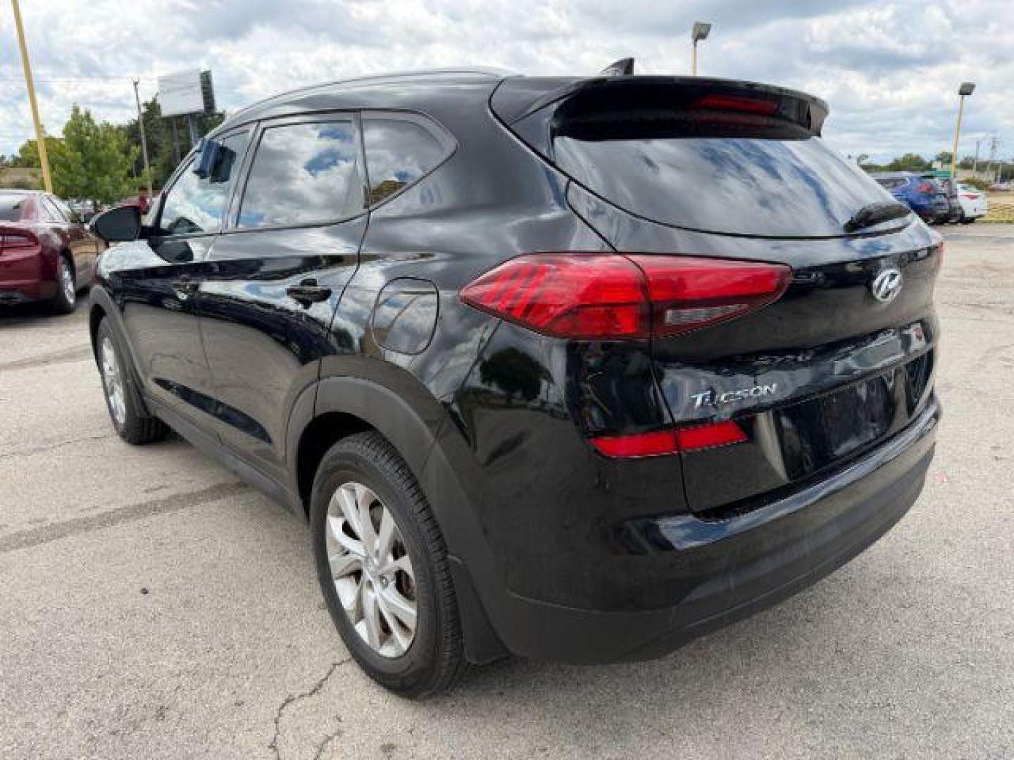 2021 BLACK Hyundai Tucson Value (KM8J33A4XMU) with an Nu 2L I-4 gasoline direct injection engine, located at 2715 W Pioneer Pkwy, Arlington, TX, 76013, (817) 265-9009, 32.710262, -97.153236 - Photo#9