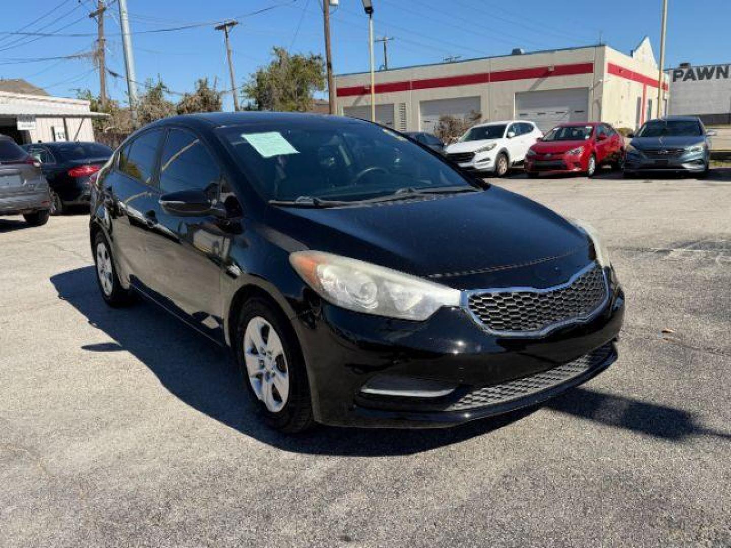 2015 BLACK Kia Forte EX (KNAFX4A60F5) with an 1.8L L4 DOHC 16V engine, 6-Speed Automatic transmission, located at 2715 W Pioneer Pkwy, Arlington, TX, 76013, (817) 265-9009, 32.710262, -97.153236 - Photo#5