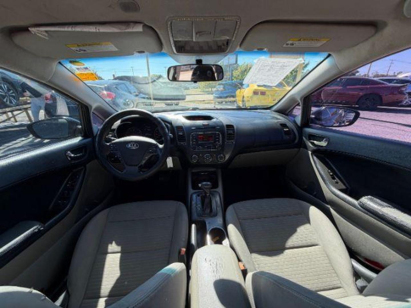 2015 BLACK Kia Forte EX (KNAFX4A60F5) with an 1.8L L4 DOHC 16V engine, 6-Speed Automatic transmission, located at 2715 W Pioneer Pkwy, Arlington, TX, 76013, (817) 265-9009, 32.710262, -97.153236 - Photo#11