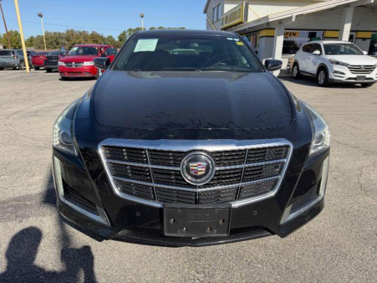 2014 BLACK Cadillac CTS Premium (1G6AT5S36E0) with an 3.6L V-6 gasoline direct injection engine, located at 2715 W Pioneer Pkwy, Arlington, TX, 76013, (817) 265-9009, 32.710262, -97.153236 - Photo#4