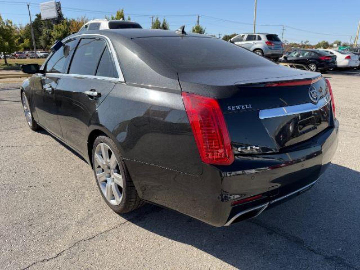 2014 BLACK Cadillac CTS Premium (1G6AT5S36E0) with an 3.6L V-6 gasoline direct injection engine, located at 2715 W Pioneer Pkwy, Arlington, TX, 76013, (817) 265-9009, 32.710262, -97.153236 - Photo#9