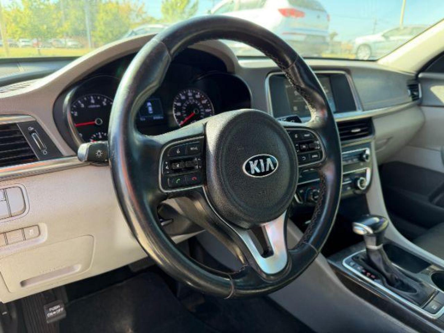 2018 BLACK Kia Optima EX (5XXGU4L34JG) with an Theta II 2.4L I-4 gasoline direct injection engine, located at 2715 W Pioneer Pkwy, Arlington, TX, 76013, (817) 265-9009, 32.710262, -97.153236 - Photo#15