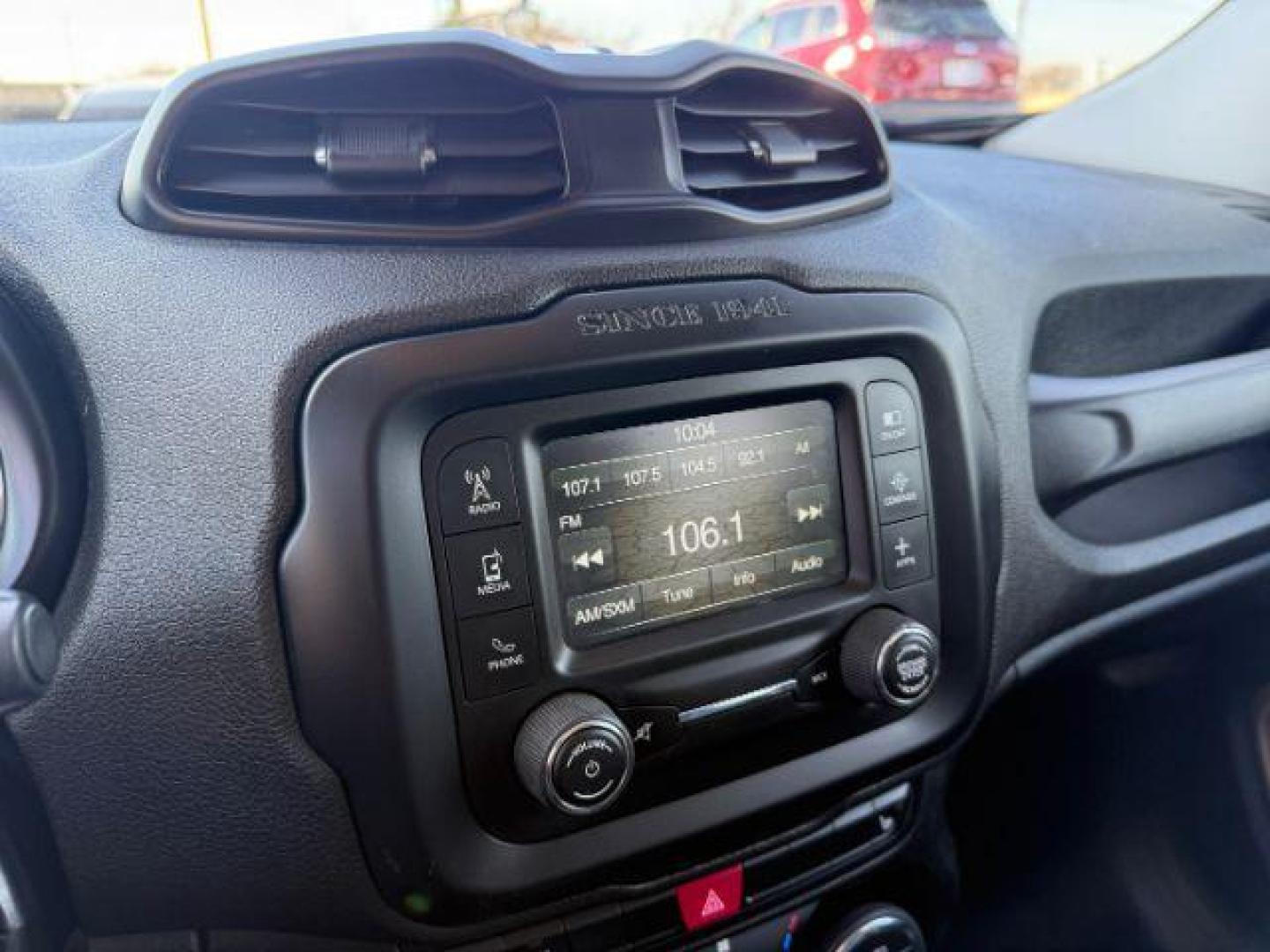 2017 RED Jeep Renegade Limited FWD (ZACCJADB4HP) with an 2.4L L4 DOHC 16V engine, 9-Speed Automatic transmission, located at 2715 W Pioneer Pkwy, Arlington, TX, 76013, (817) 265-9009, 32.710262, -97.153236 - Photo#16