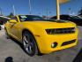 2010 YELLOW Chevrolet Camaro 2LT (2G1FC1EV5A9) with an 3.6L V-6 gasoline di engine, located at 2715 W Pioneer Pkwy, Arlington, TX, 76013, (817) 265-9009, 32.710262, -97.153236- Photo#4