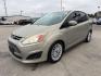 2016 TAN Ford C-Max Hybrid SE (1FADP5AU5GL) with an 2L I-4 DOHC engine, located at 2715 W Pioneer Pkwy, Arlington, TX, 76013, (817) 265-9009, 32.710262, -97.153236 - Photo#3