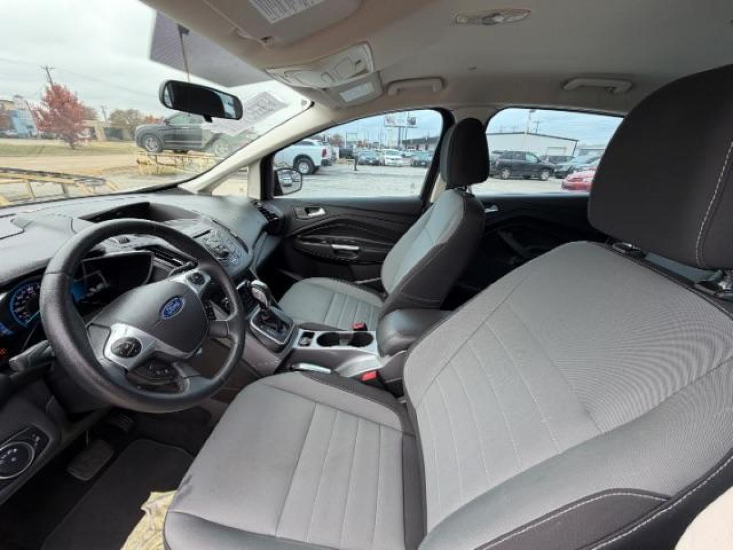 2016 TAN Ford C-Max Hybrid SE (1FADP5AU5GL) with an 2L I-4 DOHC engine, located at 2715 W Pioneer Pkwy, Arlington, TX, 76013, (817) 265-9009, 32.710262, -97.153236 - Photo#14