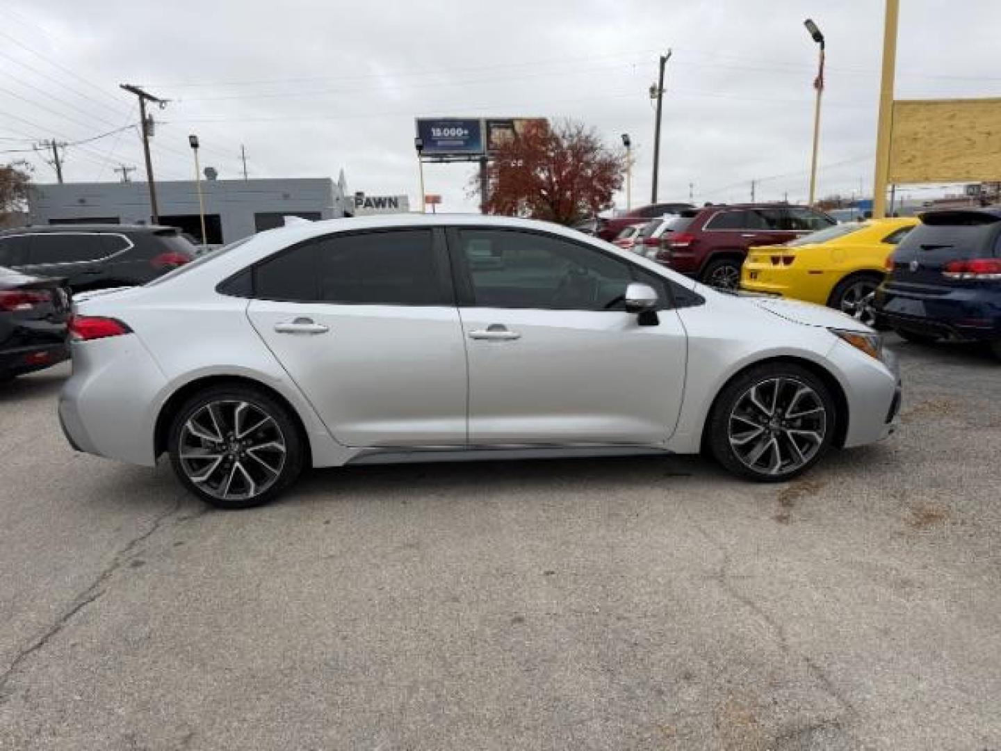 2020 SILVER Toyota Corolla SE | SE Nightshade Edition (5YFS4RCE0LP) with an Dynamic Force 2L I-4 port/direct injection engine, located at 2715 W Pioneer Pkwy, Arlington, TX, 76013, (817) 265-9009, 32.710262, -97.153236 - Photo#6