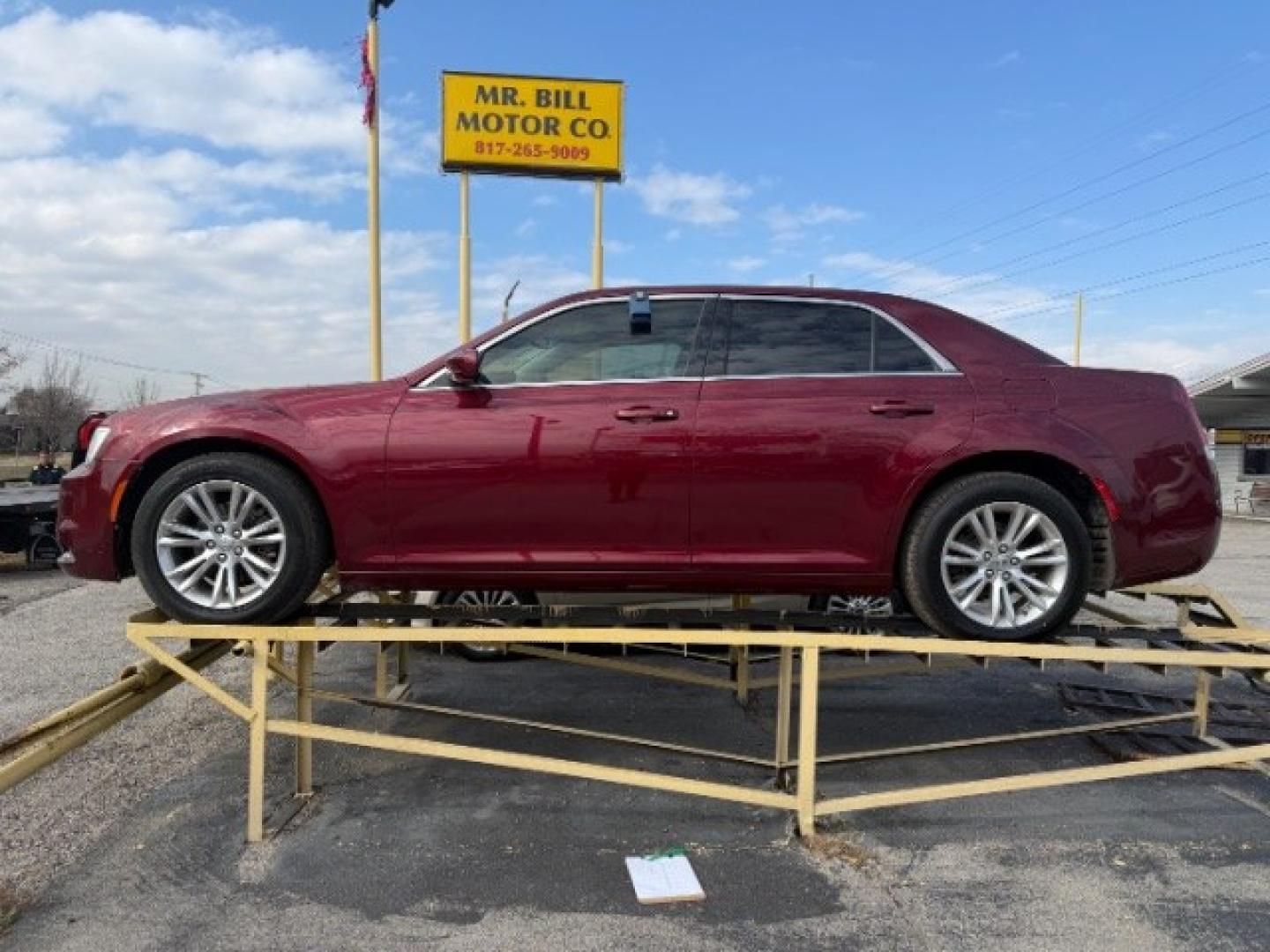 2019 MAROON Chrysler 300 Touring (2C3CCAAG0KH) with an Pentastar 3.6L V-6 D engine, located at 2715 W Pioneer Pkwy, Arlington, TX, 76013, (817) 265-9009, 32.710262, -97.153236- Photo#1