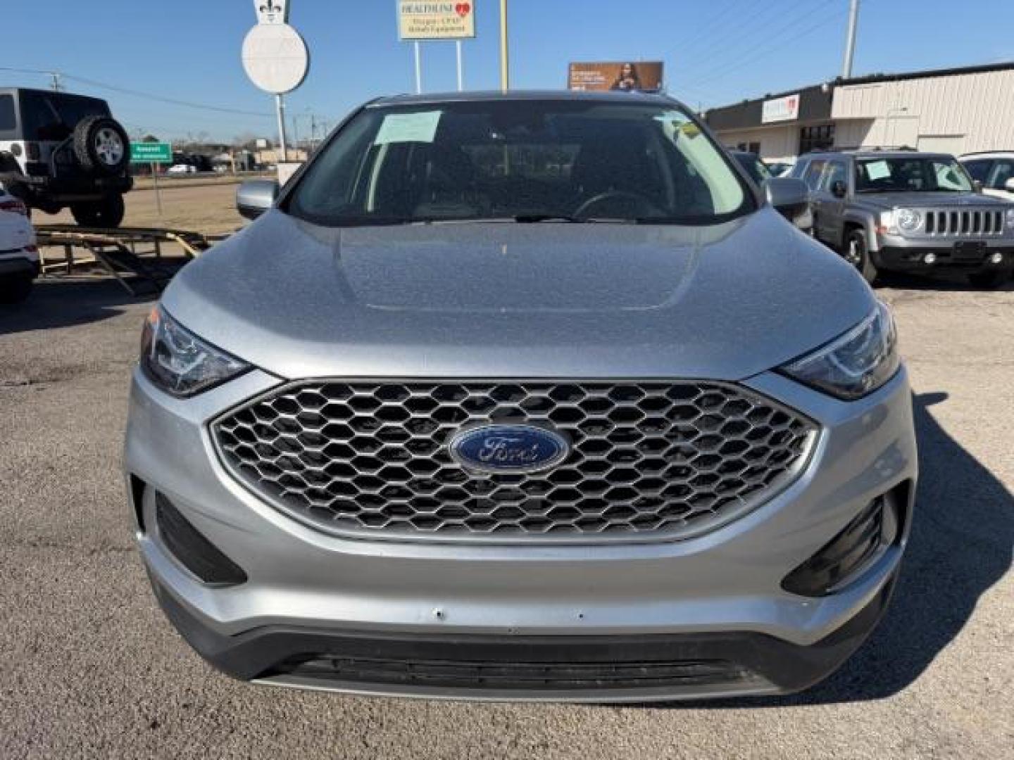 2023 GRAY Ford Edge SEL (2FMPK4J98PB) with an EcoBoost 2L I-4 gasoline direct injection engine, located at 2715 W Pioneer Pkwy, Arlington, TX, 76013, (817) 265-9009, 32.710262, -97.153236 - Photo#3