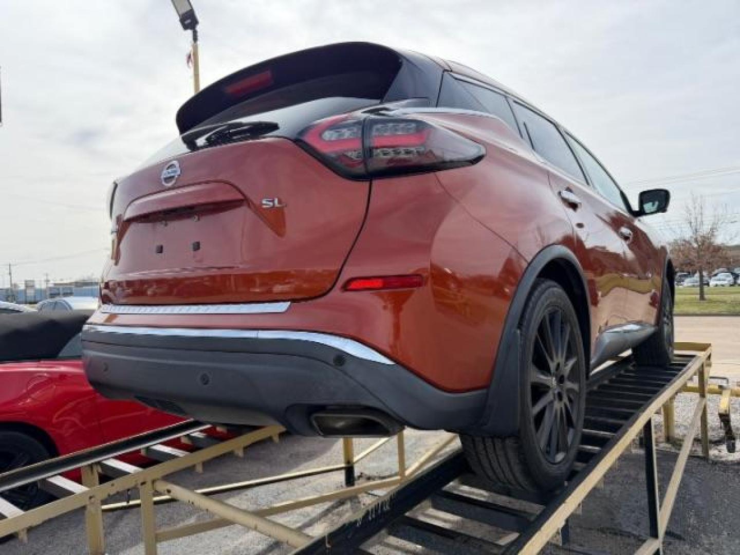 2019 ORANGE Nissan Murano SL (5N1AZ2MJXKN) with an 3.5L V-6 DOHC engine, located at 2715 W Pioneer Pkwy, Arlington, TX, 76013, (817) 265-9009, 32.710262, -97.153236 - Photo#8