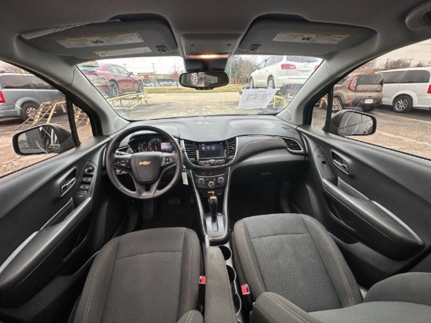 2020 BLACK Chevrolet Trax FWD LT (3GNCJLSB3LL) with an ECOTEC 1.4L I-4 DOHC engine, located at 2715 W Pioneer Pkwy, Arlington, TX, 76013, (817) 265-9009, 32.710262, -97.153236- Photo#12