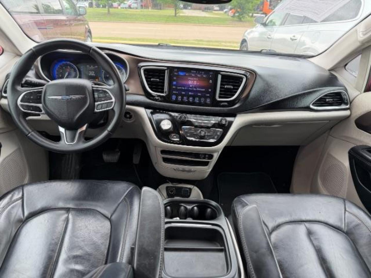 2017 RED Chrysler Pacifica Touring-L (2C4RC1BG3HR) with an 3.6L V-6 DOHC engine, located at 2715 W Pioneer Pkwy, Arlington, TX, 76013, (817) 265-9009, 32.710262, -97.153236 - Photo#13