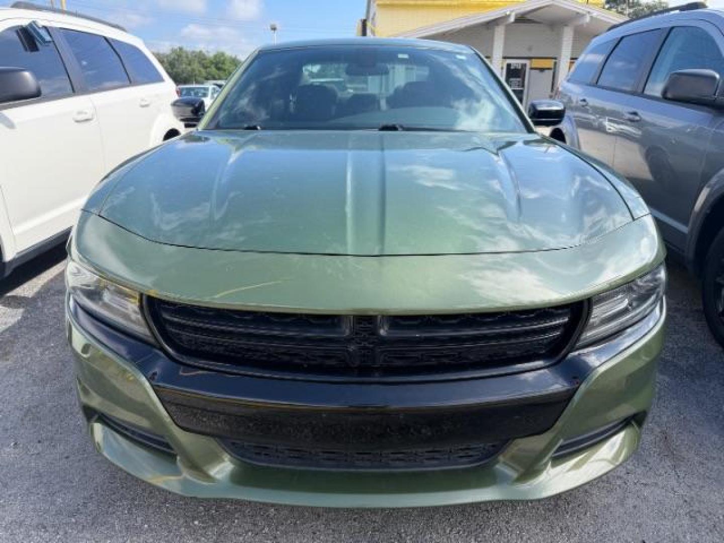 2020 GREEN Dodge Charger SXT (2C3CDXBG6LH) with an 3.6L V6 DOHC 24V engine, 8-Speed Automatic transmission, located at 2715 W Pioneer Pkwy, Arlington, TX, 76013, (817) 265-9009, 32.710262, -97.153236 - Photo#11