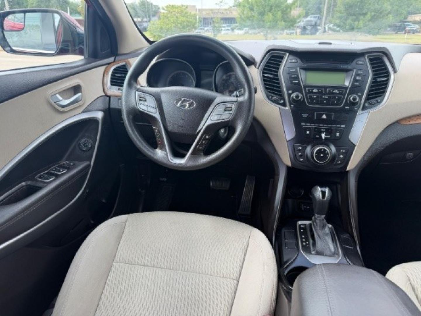 2016 RED Hyundai Santa Fe Sport 2.4L (5XYZT3LBXGG) with an Theta II 2.4L I-4 gasoline direct injection engine, located at 2715 W Pioneer Pkwy, Arlington, TX, 76013, (817) 265-9009, 32.710262, -97.153236- Photo#12