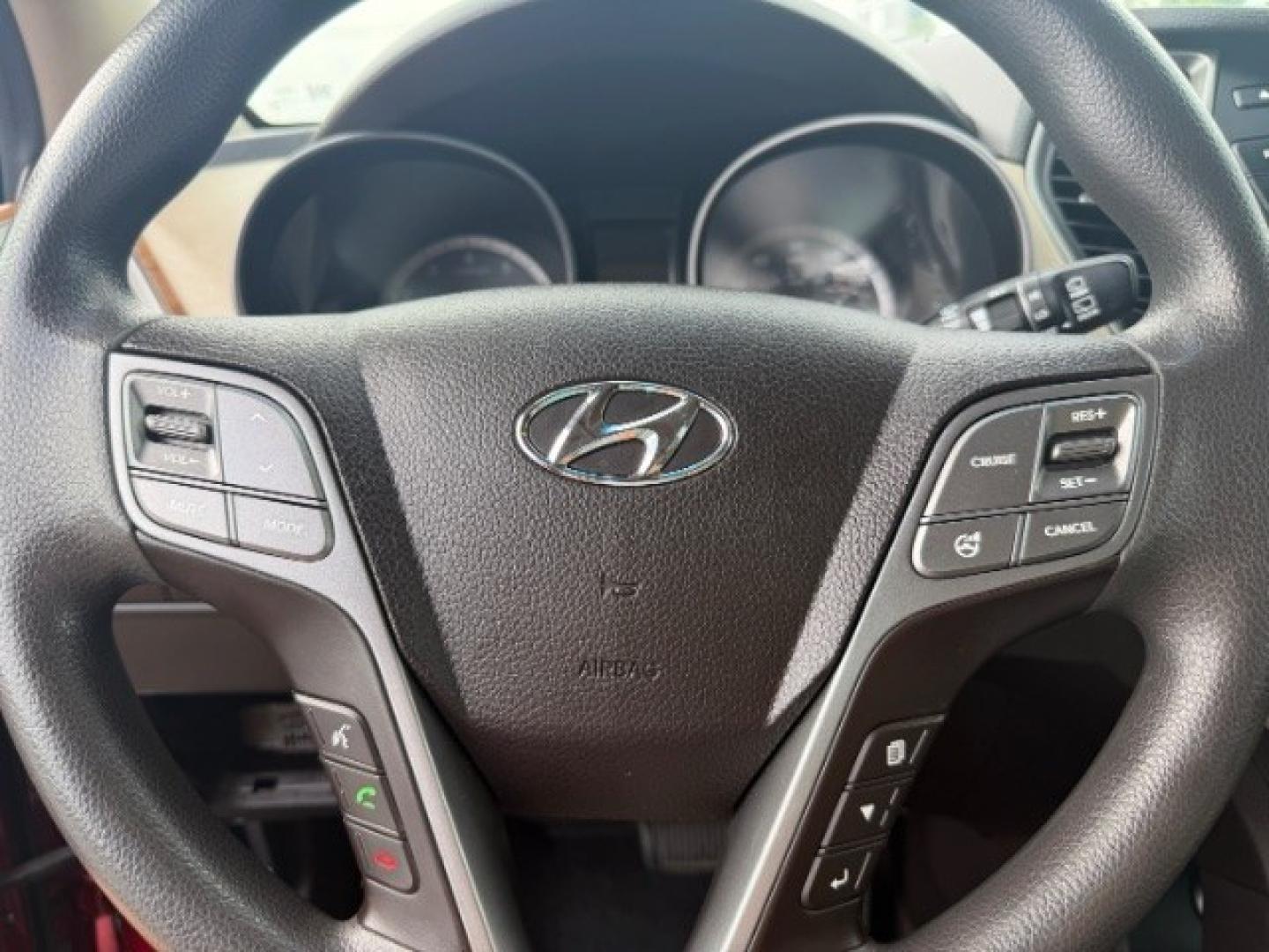 2016 RED Hyundai Santa Fe Sport 2.4L (5XYZT3LBXGG) with an Theta II 2.4L I-4 gasoline direct injection engine, located at 2715 W Pioneer Pkwy, Arlington, TX, 76013, (817) 265-9009, 32.710262, -97.153236- Photo#17